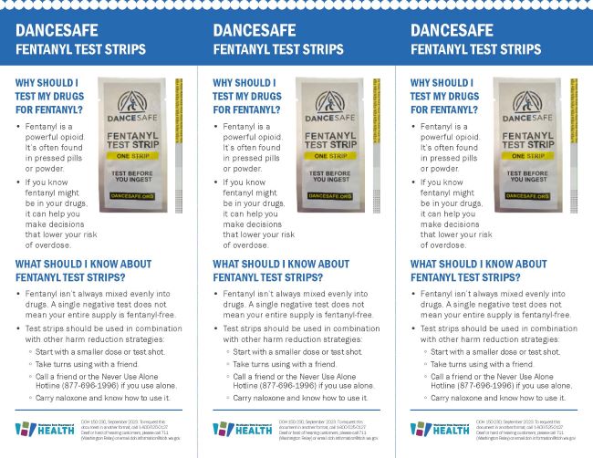 150230 DanceSafe Fentanyl Test Strip