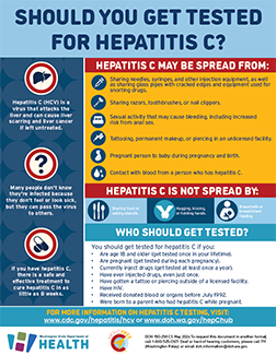 Hep C should you get tested.