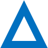 Blue triangle