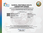 Clinical and Public Health Laboratories License.