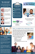 Brochure about oral HPV infection